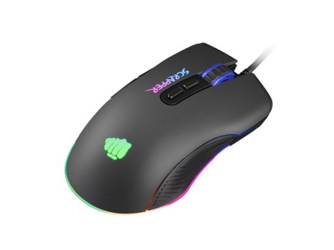 MYSZ DLA GRACZY FURY SCRAPPER 6400DPI PODŚWIETLENIE RGB OPROGRAMOWANIE GAMIN (USZKODZONE OPAKOWANIE)