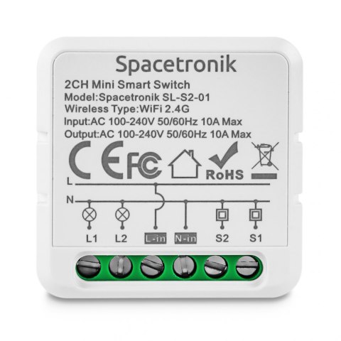 Mini Switch włącznik elektryczny SMART WiFI Tuya 4