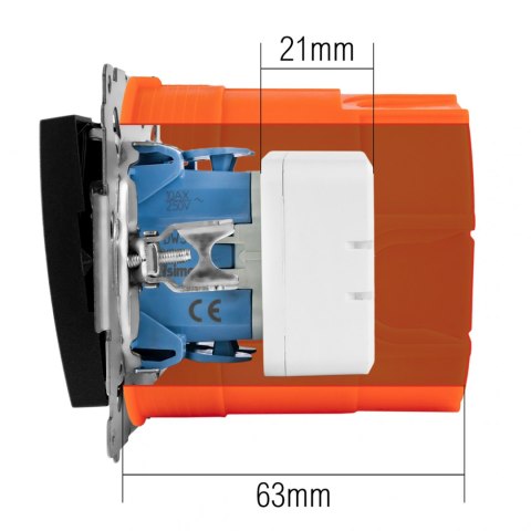 Mini Switch włącznik elektryczny SMART WiFI Tuya 4