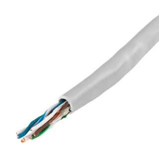 Skrętka CAT5e U/UTP AWG24 CU PVC OD 5.0 Eca 305m SPACETRONIK