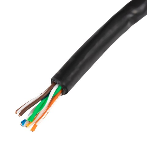 Skrętka CAT5e U/UTP AWG24 CU PVC+PE 5.0 Fca 305m SPACETRONIK