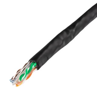 Skrętka CAT6 U/UTP AWG24 CU PVC+PE OD 6.3 Fca 305m SPACETRONIK