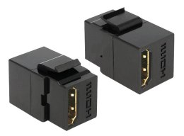 Złącze Keystone HDMI - HDMI czarne SPACETRONIK
