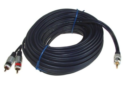 BOWI Kabel Jack3,5st-2RCA Digital 15m złote