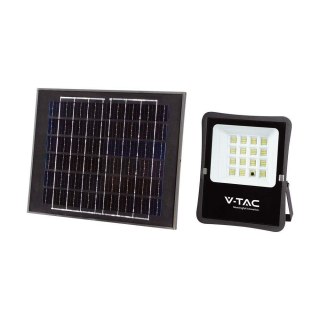 Projektor LED Solarny V-TAC 16W Pilot, AUTO, Timer IP65 VT-55200 6400K 1600lm