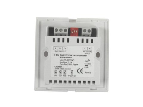 BOWI Kontroler LED DMX RGB/CCT/DIM RF 2,4GHz panel