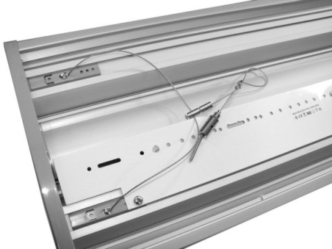 Oprawa led Milot 40W WW 1168x300x60mm srebrna