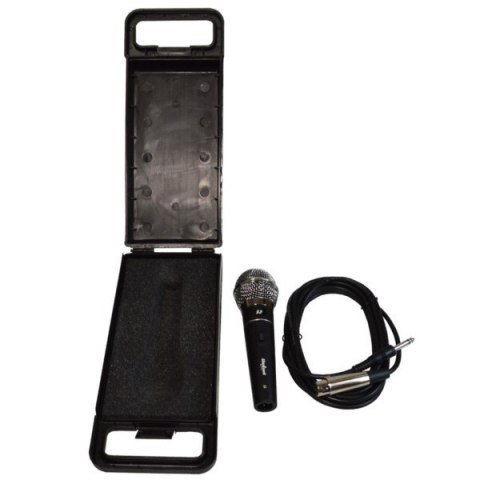 Mikrofon DM 604 czarny srebrna główka,przewodo ---