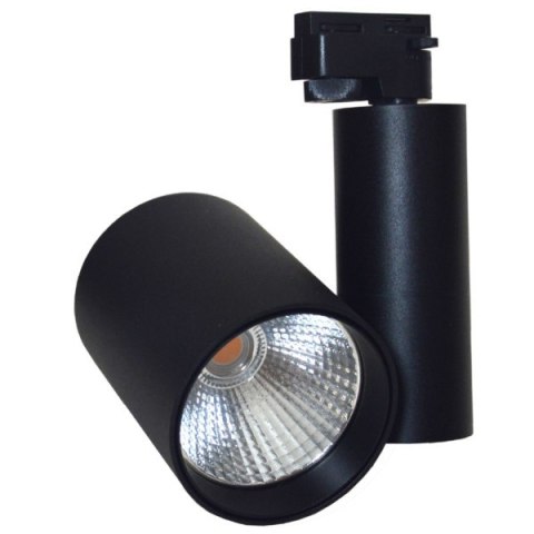 BOWI Track light LED Tryco 1 faza 40W 3000K czarny kąt