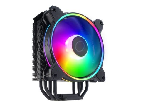 CHŁODZENIE CPU COOLER MASTER HYPER 212 HALO ARGB CZARNY Z LGA1700 & AM5 PWM