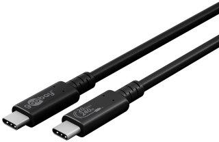 Kabel USB-C USB4 Gen 2x2 20 Gb/s 240W Goobay 2m