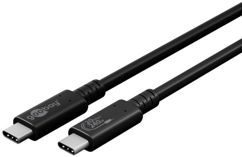 Kabel USB-C USB4 Gen 2x2 20 Gb/s 240W Goobay 2m