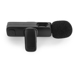 Spacetronik Mikrofony do telefonu 2x Bezprzewodowy mikrofon USB-C