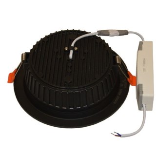 Downlight LED Karel 20W 2700K czarny SEOUL