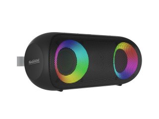 GŁOŚNIK BLUETOOTH AUDICTUS AURORA 14W RMS RGB BLACK (USZKODZONE OPAKOWANIE)