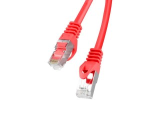 PATCHCORD KAT.6 FTP 3M CZERWONY FLUKE PASSED LANBERG