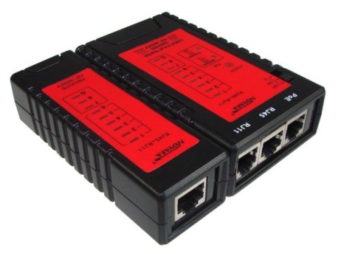 BOWI Tester sieci RJ45, RJ11, PoE NF-468PF