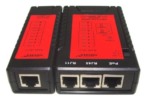 BOWI Tester sieci RJ45, RJ11, PoE NF-468PF