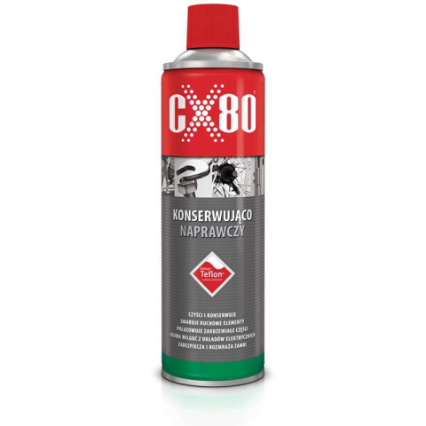 CX80 Spray teflon® preparat konserwująco-naprawczy 500ml