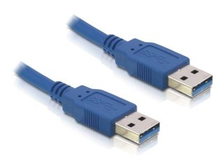 KABEL USB-A M/M 3.0 1M NIEBIESKI DELOCK