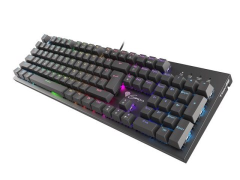 KLAWIATURA DLA GRACZY GENESIS THOR 300 RGB US PODŚWIETLENIE MECHANICZNA (USZKODZONE OPAKOWANIE)