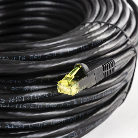 Kabel RJ45 CAT 6 U/UTP AWG24 PE CU Fluke PoE 60m