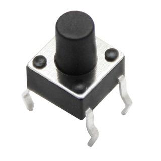 Mikroprzełącznik, przełącznik, switch, SMD, 6x6 h=4.3mm