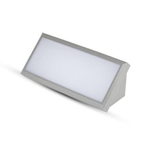 Oprawa Ścienna V-TAC 12W LED Ukośna Szara IP65 VT-8054-N 4000K 1250lm