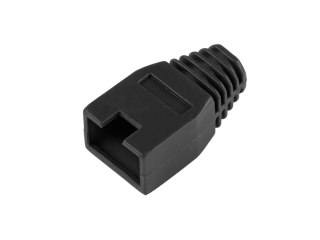 Osłona gumowa wtyku 8p8c RJ45 czarna