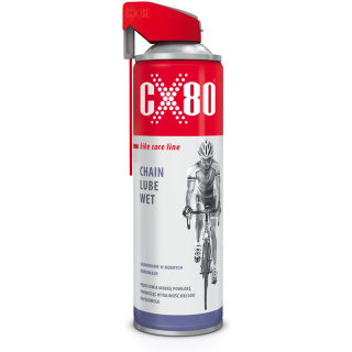 CX80 Bike Chain Lube Wet mokry smar do łańcucha rowerowego 500ml