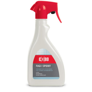 CX80 Fugi i Spoiny płyn do czyszczenia fug i spoin łazienkowych 600ml