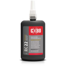 CX80 RC22 Klej anaerobowy - niskowytrzymałe zabezpieczenie gwintów 250ml