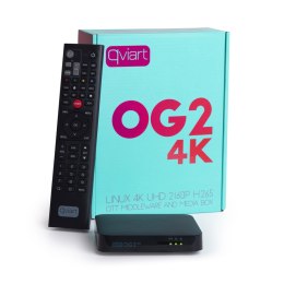 Qviart OG2 4K LINUX OTT Multistream Sat IPTV Qviart