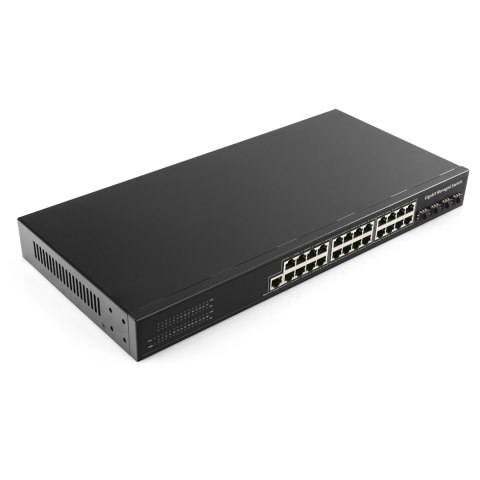 SWITCH Zarządzalny L2 GS2024S2 24x Gbps + 4x SFP Cudy