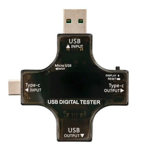 Wielofunkcyjny tester USB USB-C Micro USB SP-UT01 SPACETRONIK