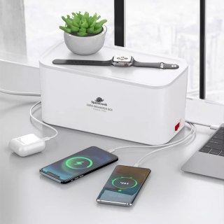 Organizer BOX stacja ładowania listwą 5xAC 3xUSB