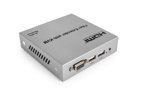 Konwerter HDMI na światłowód SPH-FO11 KVM 4K 60Hz SPACETRONIK