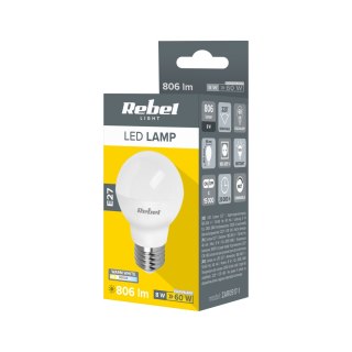 Lampa Led Rebel G45 8W E27, 3000K, 230V