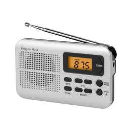 Małe radio przenośne na baterie AAA Kruger&Matz KM0819