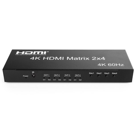 Matrix HDMI 2/4 Spacetronik SPH-M24 V2 4K 60Hz SPACETRONIK