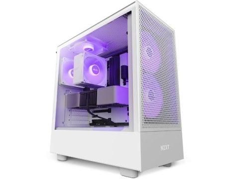 OBUDOWA NZXT H5 FLOW RGB MIDI TOWER Z OKNEM BIAŁA