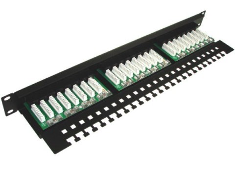 BOWI Patch panel 24-port UTP5e 1U 19" półka organizer