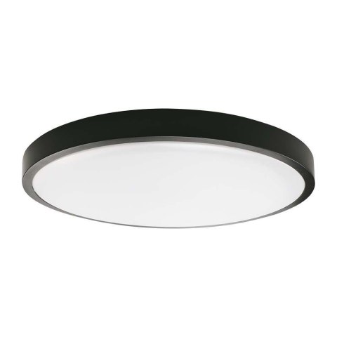 Plafon V-TAC 30W LED Okrągły IP44 42cm Czarny VT-8630B-RD 6500K 3000lm