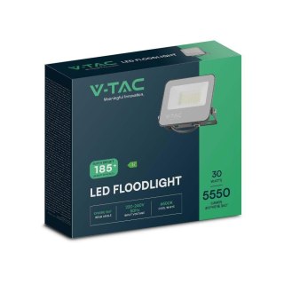 Projektor LED V-TAC 30W 185Lm/W Czarny VT-4435 4000K 5550lm