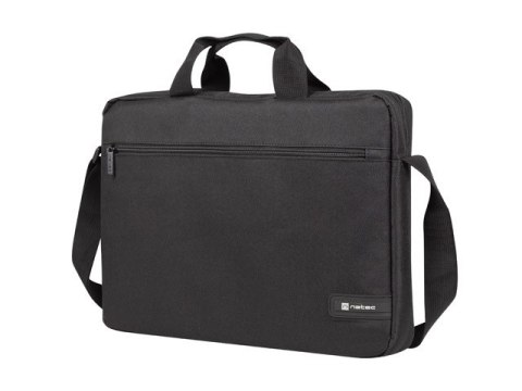 TORBA DO LAPTOPA NATEC WALLAROO 2 15.6" CZARNA Z MYSZKĄ BEZPRZEWODOWĄ CZARNĄ