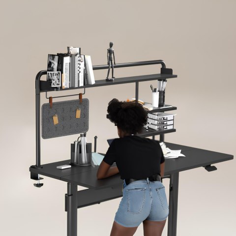Nadstawka biurkowa Spacetronik SPB-118BB 120cm