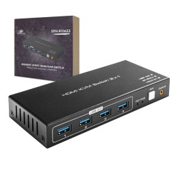 Switch KVM USB + HDMI 2/1 Spacetronik SPH-KVM23 SPACETRONIK