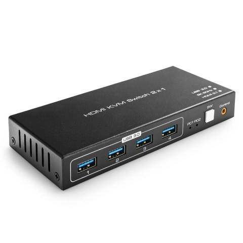 Switch KVM USB + HDMI 2/1 Spacetronik SPH-KVM23 SPACETRONIK