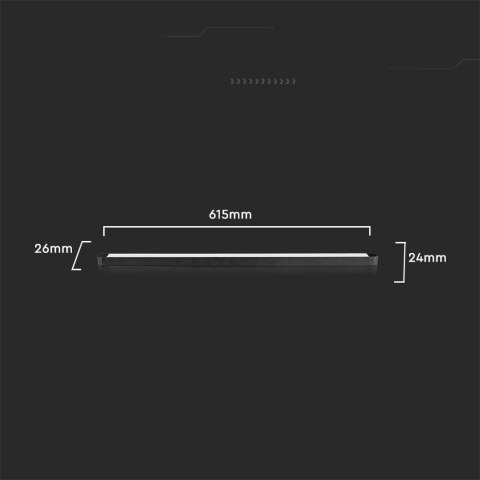 Oprawa Szynosystem Magnetyczny 48V V-TAC 22W LED 81st VT-42022 4000K 2500lm 3 Lata Gwarancji