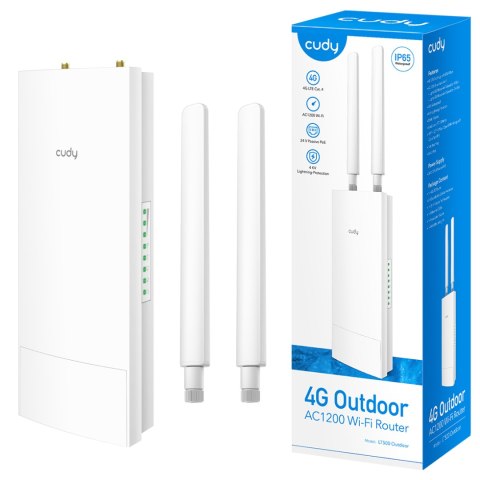 Router zewnętrzny Cudy LTE LT500 4G SIM PoE Wi-Fi Cudy